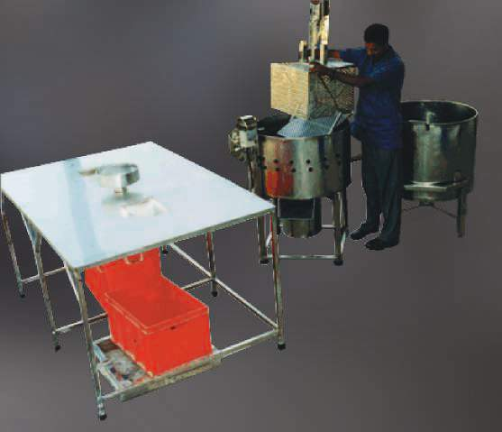 RND Automation Semi-Automatic Poultry Processing Unit - Manufactured in Pune, India